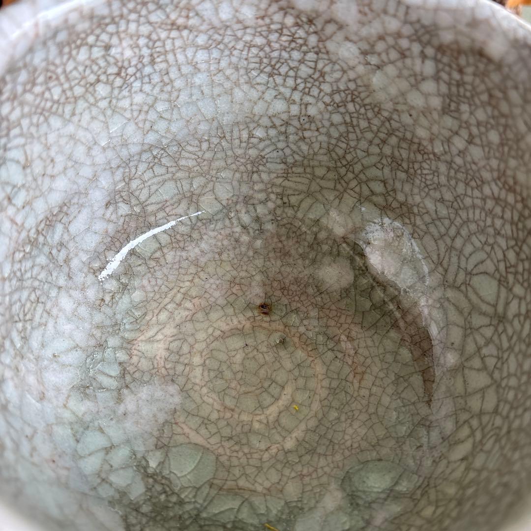 今昔茶碗 猿北造 抹茶碗 茶道具 共箱（78H）