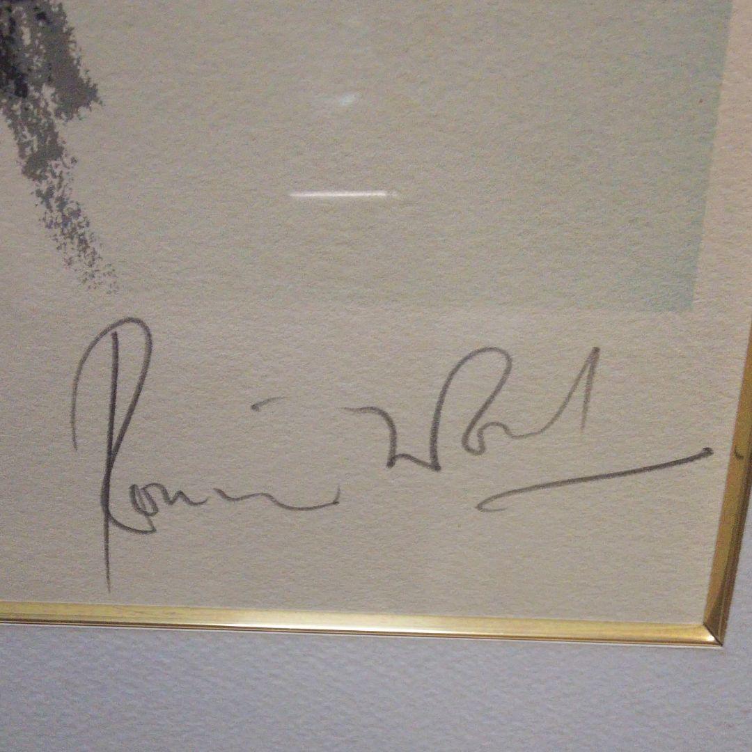 ロン・ウッド リトグラフ 絵画