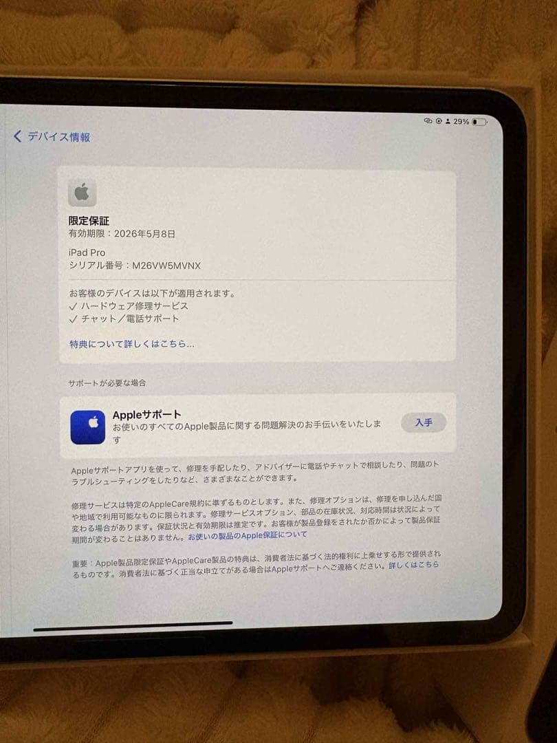 Apple iPad Pro 11インチ シルバー 本体