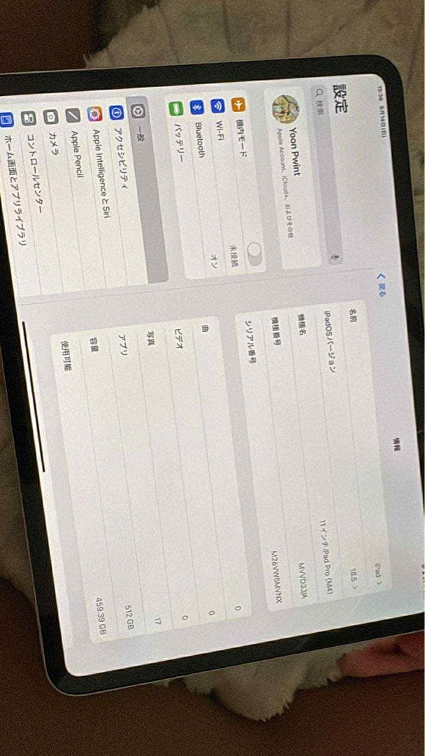Apple iPad Pro 11インチ シルバー 本体