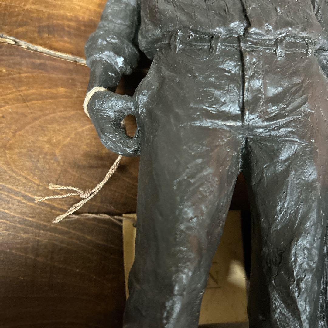 彫刻家 マイケルガーマン作 アンティーク アメリカンインテリア traveler