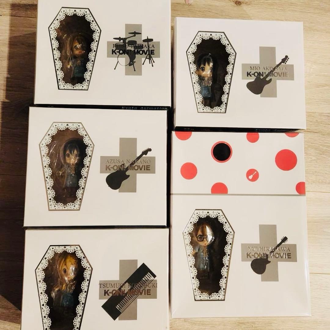 映画けいおん！ Singing! 京アニ フィギュア 唯 澪 律 紬 梓 セット