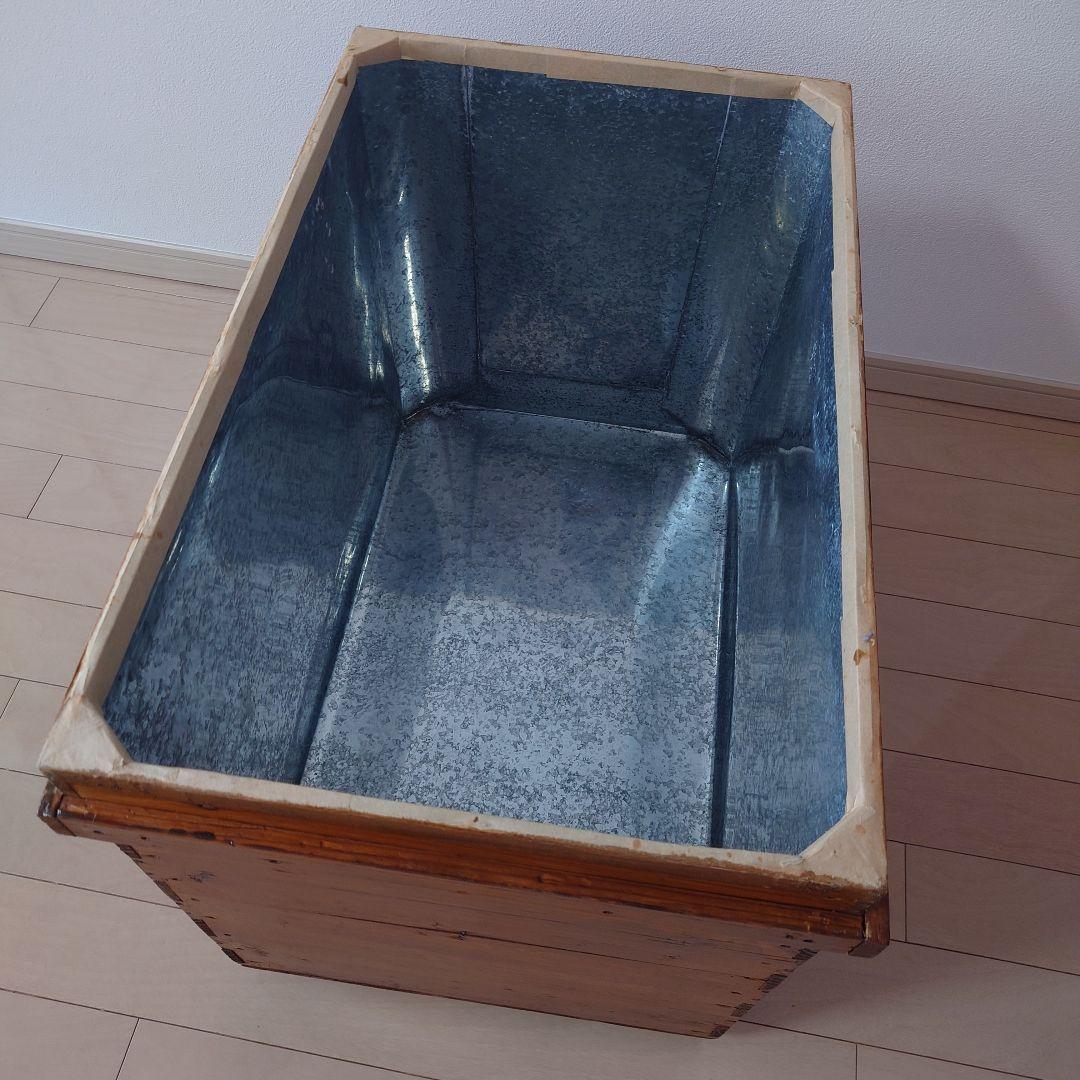 茶箱　リメイクチェスト キャスター付　アンティーク風家具 サイドテーブル