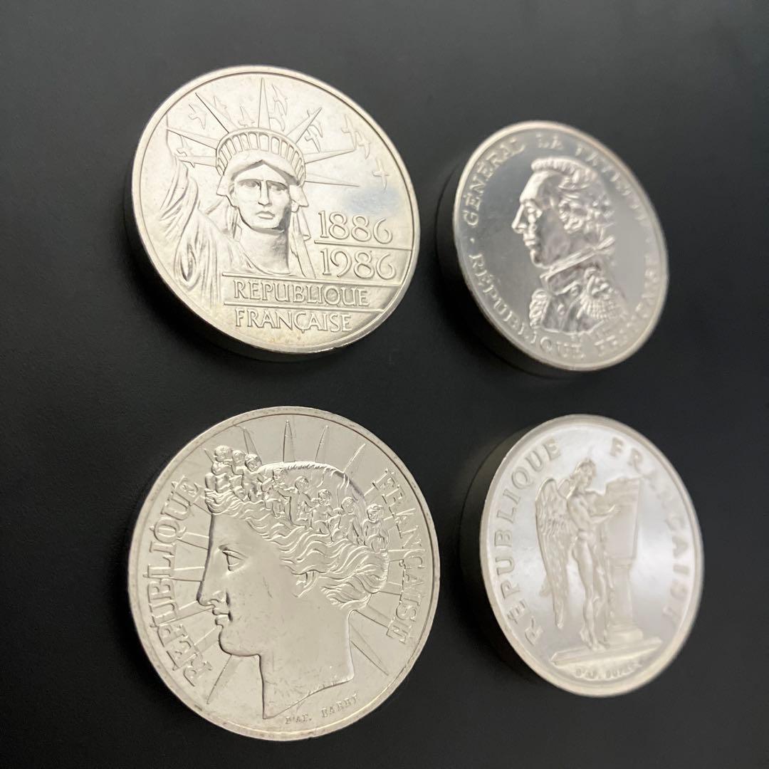 フランス　銀貨　ピエフォー