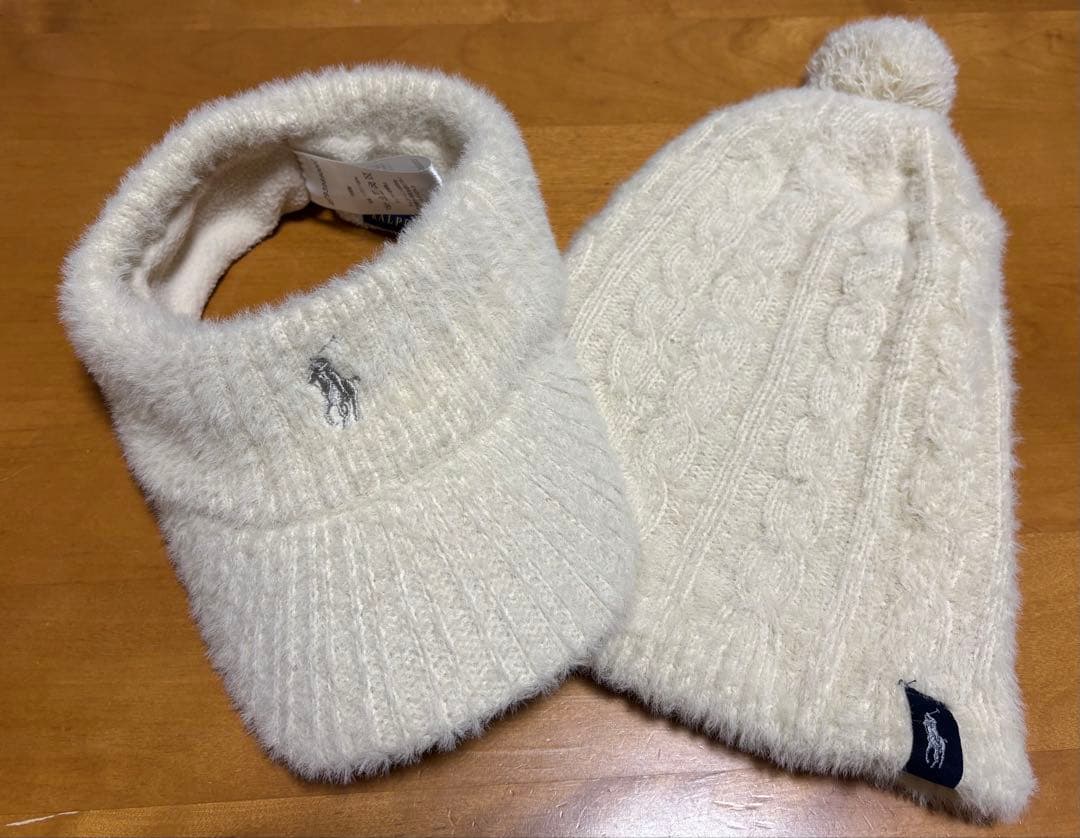 POLO RALPH LAUREN ニット帽子セット