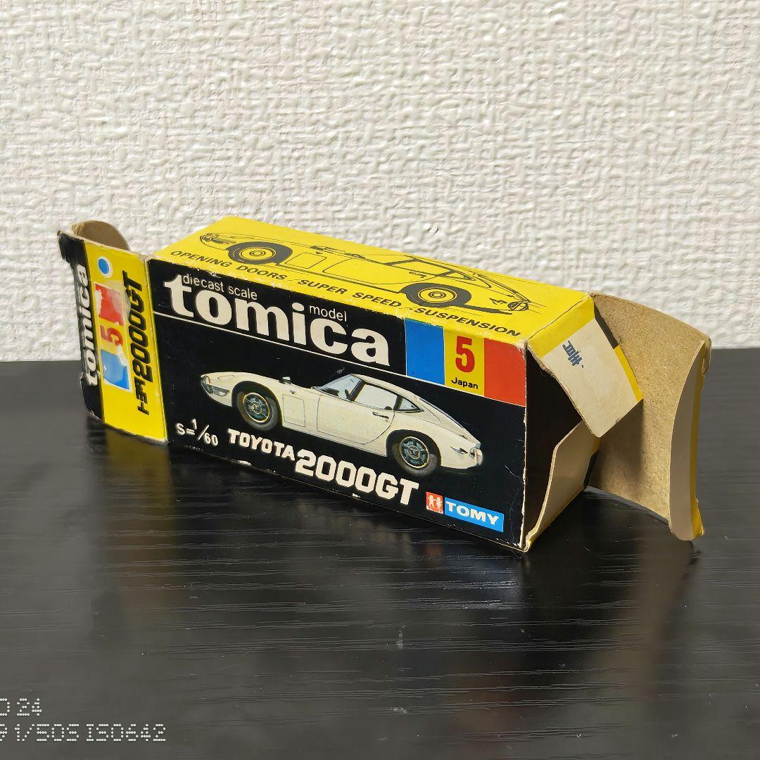 TOMICA　トミカ　トヨタ2000GT　白色　1Aホイール　箱付き
