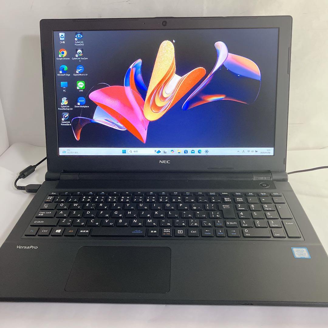 VersaPro 7世代 Corei7 SSD500GB 12GB Win11