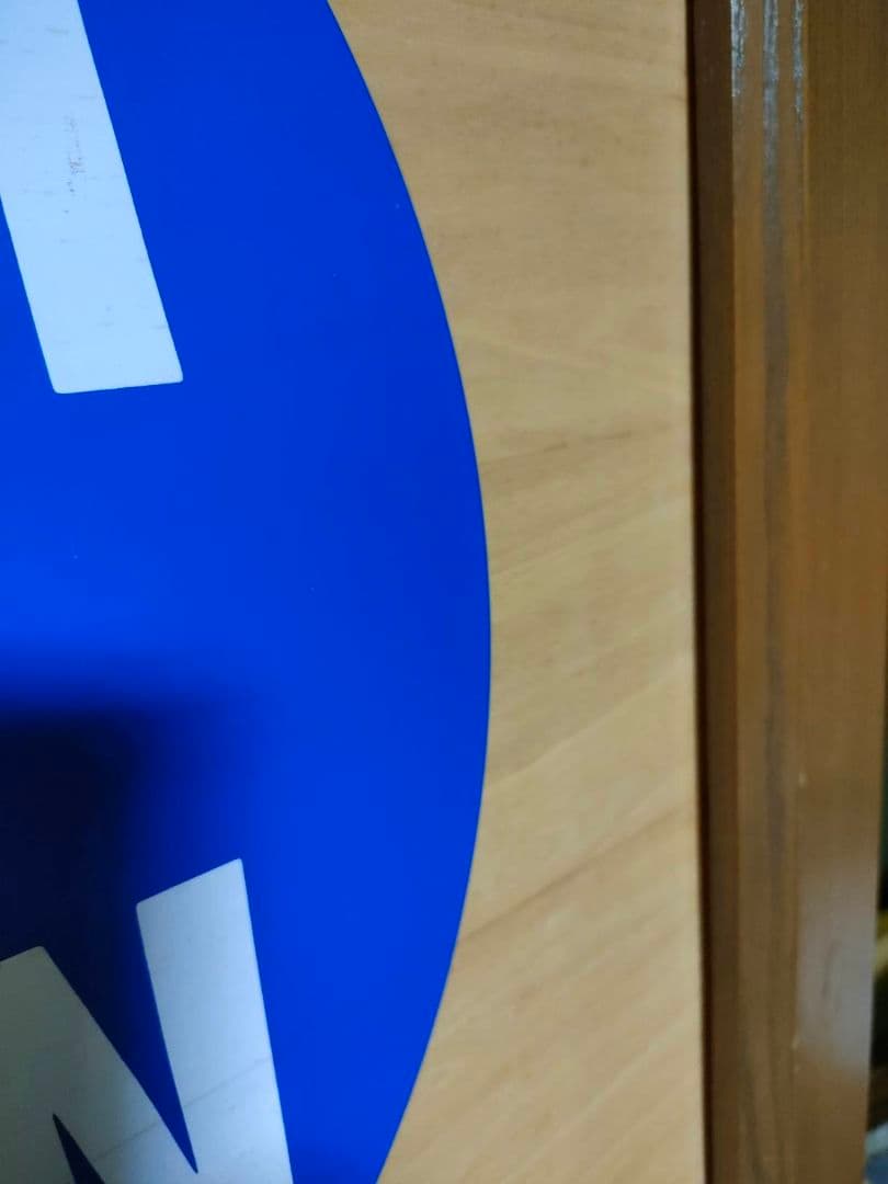 ★EDWIN 非売品 木製看板 DENIM is EDWIN 販促用 ノベルティ