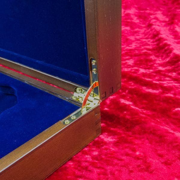 S&W M19 M66(6inc) ラバーグリップ用 木製高級化粧箱　※一点物※