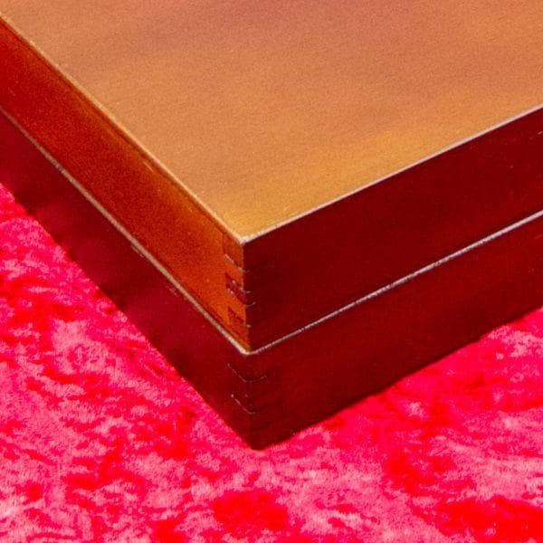 S&W M19 M66(6inc) ラバーグリップ用 木製高級化粧箱　※一点物※