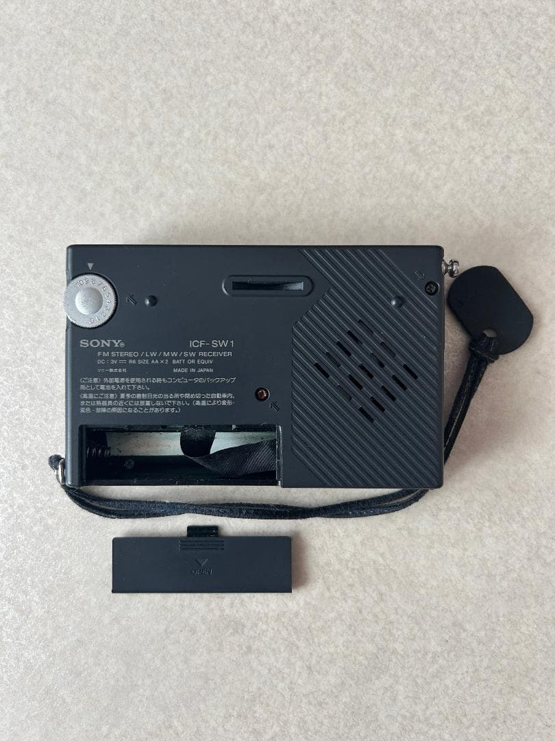 SONY ICF-SW1S PLLシンセサイザーレシーバー（ジャンク品）