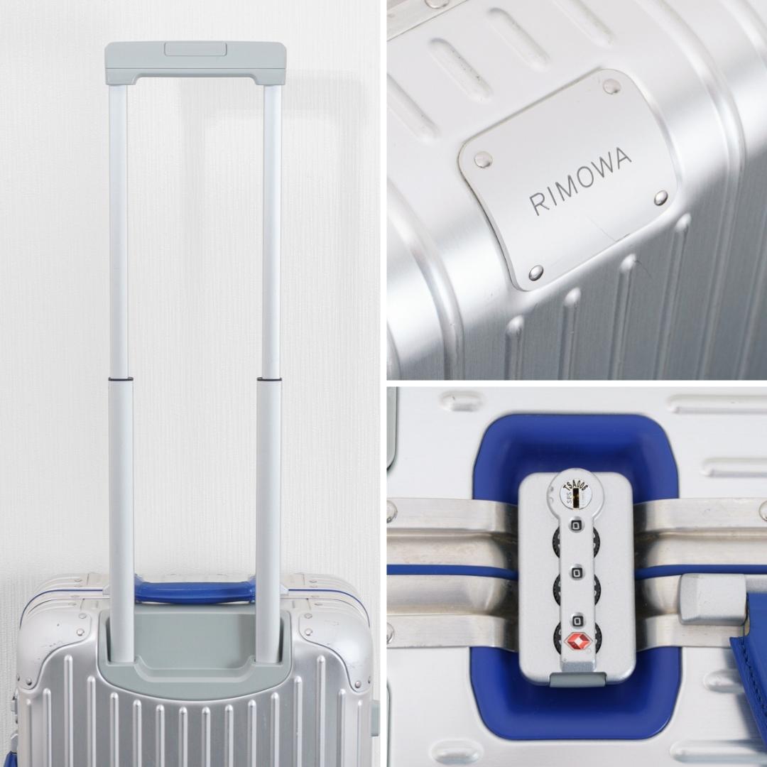 リモワ オリジナルキャビン ツイスト 35L ブルー 機内持ち込み 4輪 TSA