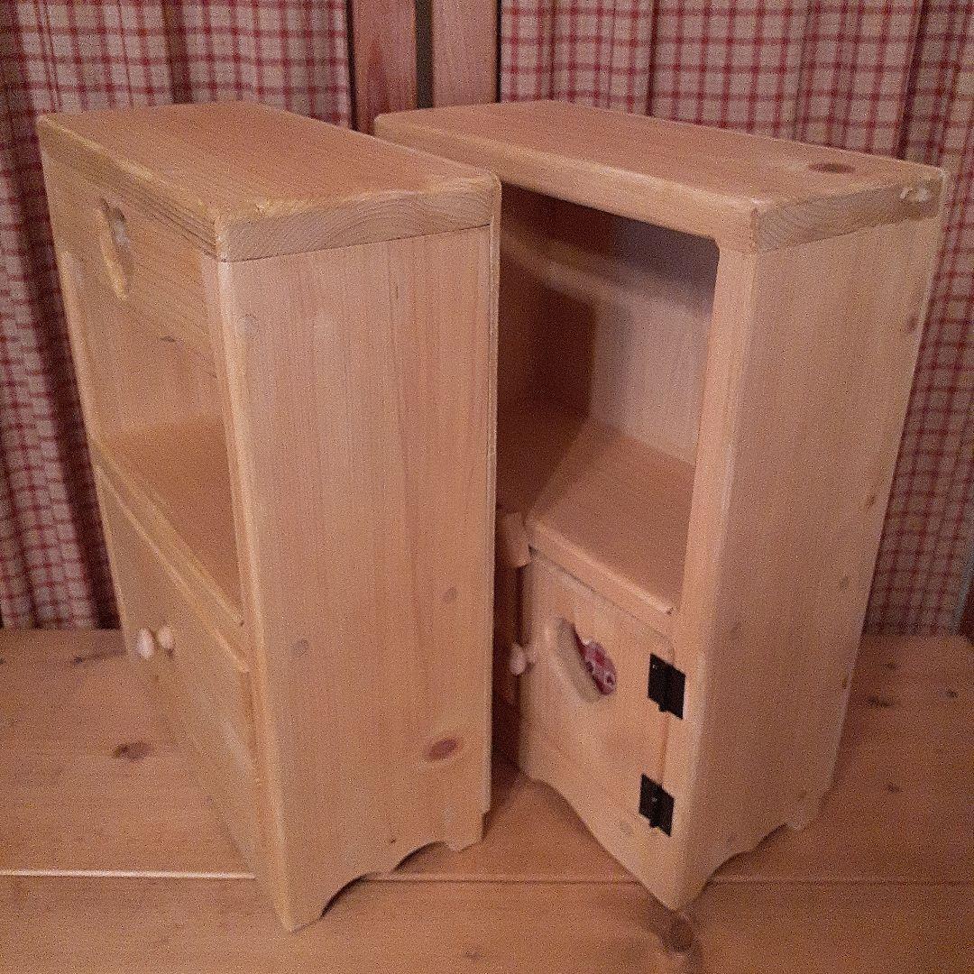 D32.カントリー家具(ライトオーク色)2点セット