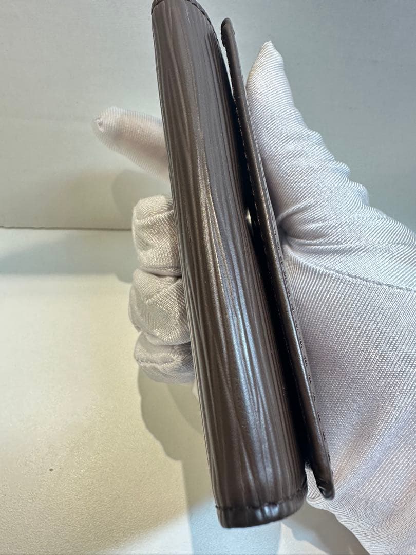 「未使用」ルイ ヴィトン エピ ミュルティクレ4連キーケース モカ ブラウン