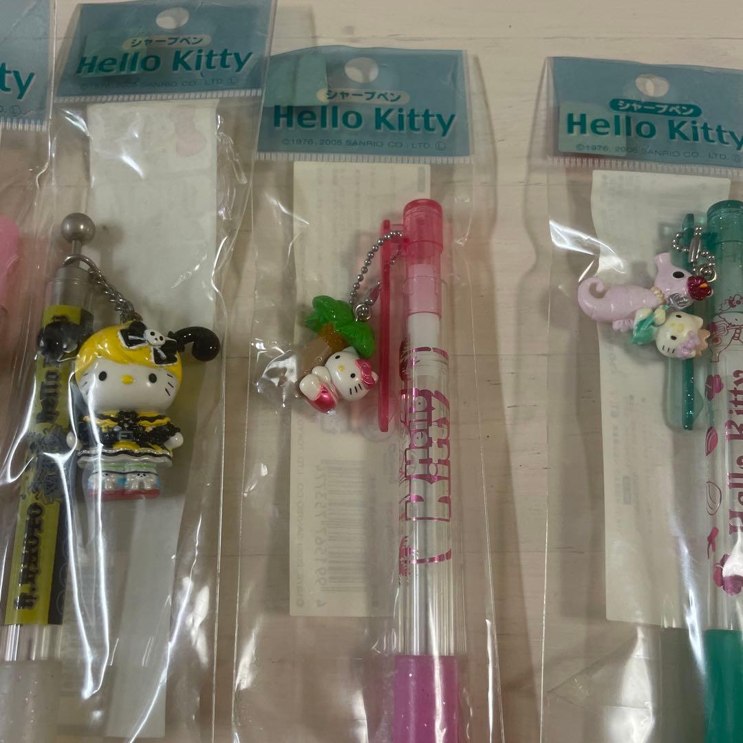 合*3様 ご当地キティ　シャープペン　エルモ　ガチャピン　ムック　レア　コラボキ