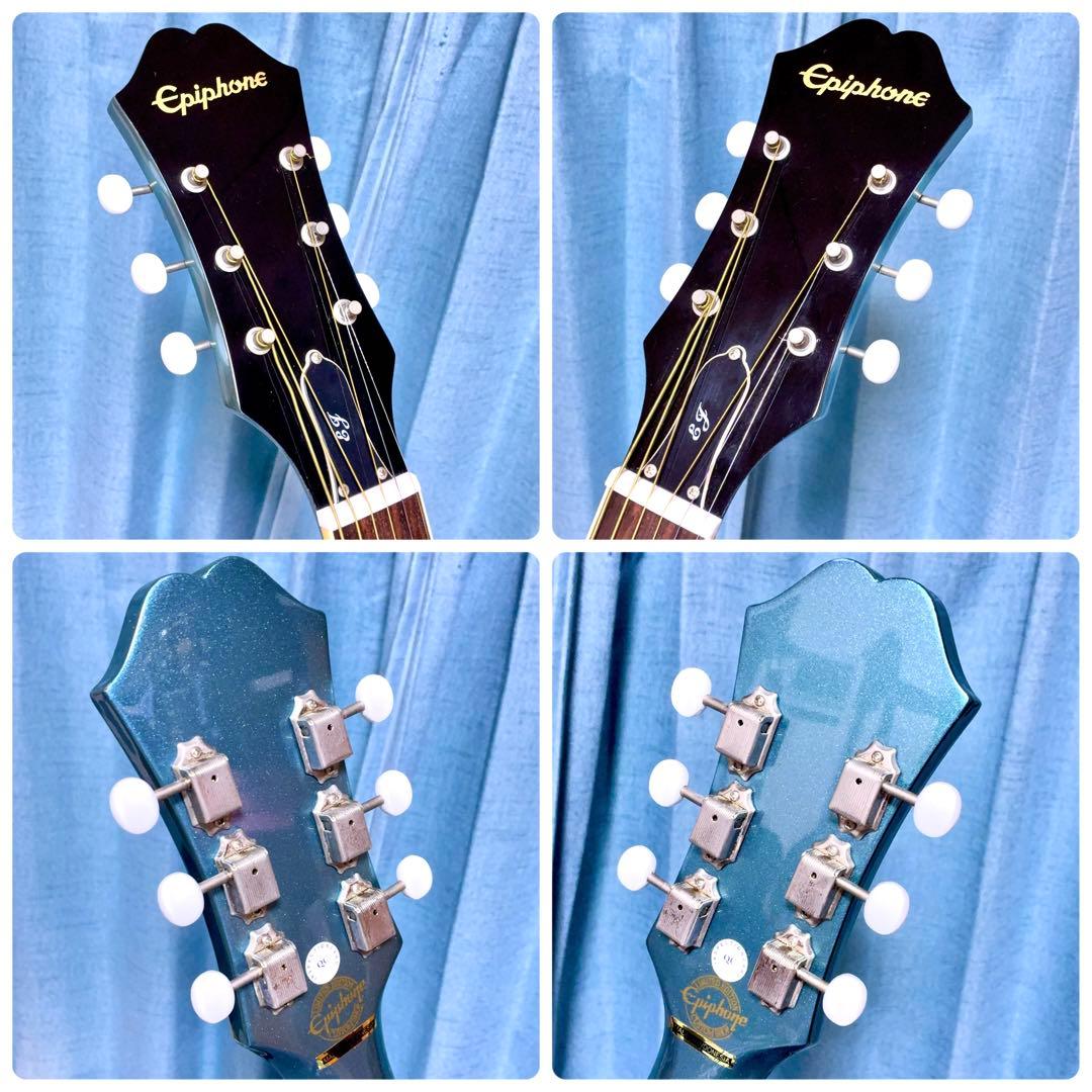 【牛骨★ギブソン直系】Epiphone☆EJ-45S青【弾き易く調整☆新品弦】