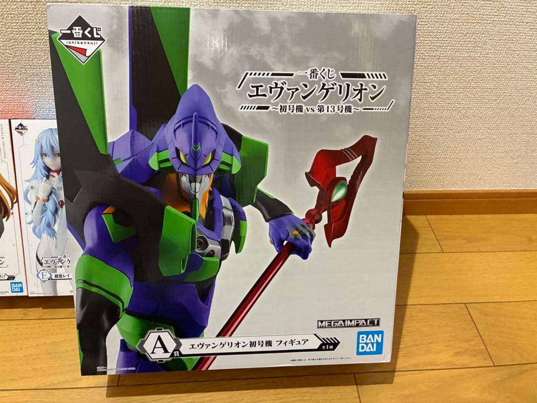 エヴァンゲリオン一番くじ　初号機VS第13号機　フィギュア