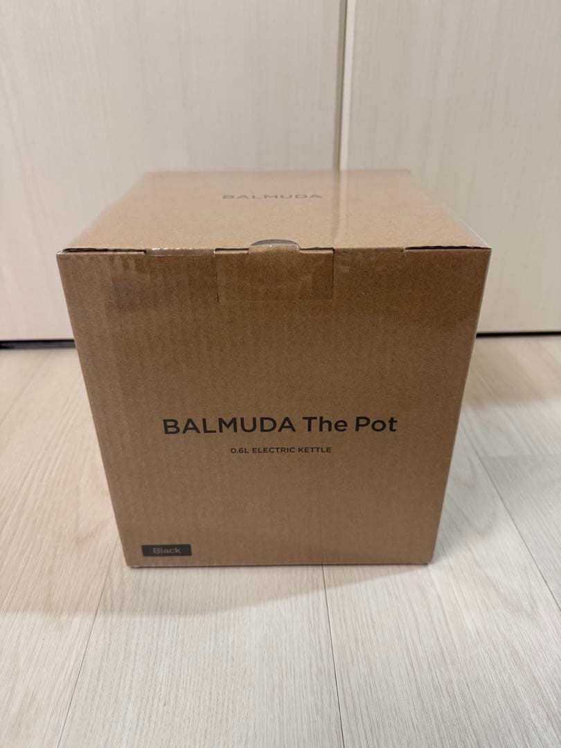 BALMUDA The Pot 電気ケトル 新モデル 新品