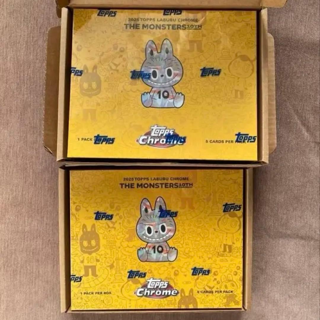 Topps The Monsters Series Chrome 2箱セット
