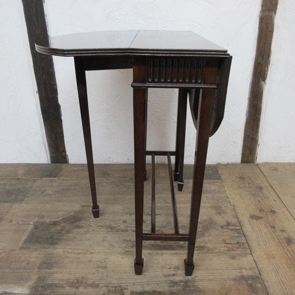 イギリス製 アンティーク 家具 サザーランドテーブル サイドテーブル 6148e