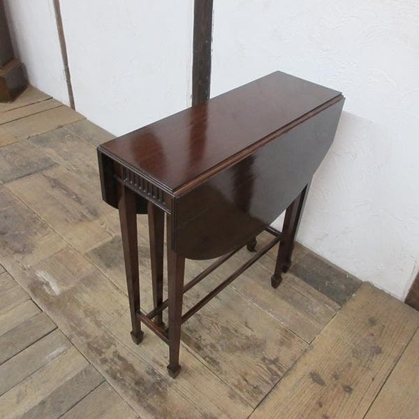 イギリス製 アンティーク 家具 サザーランドテーブル サイドテーブル 6148e