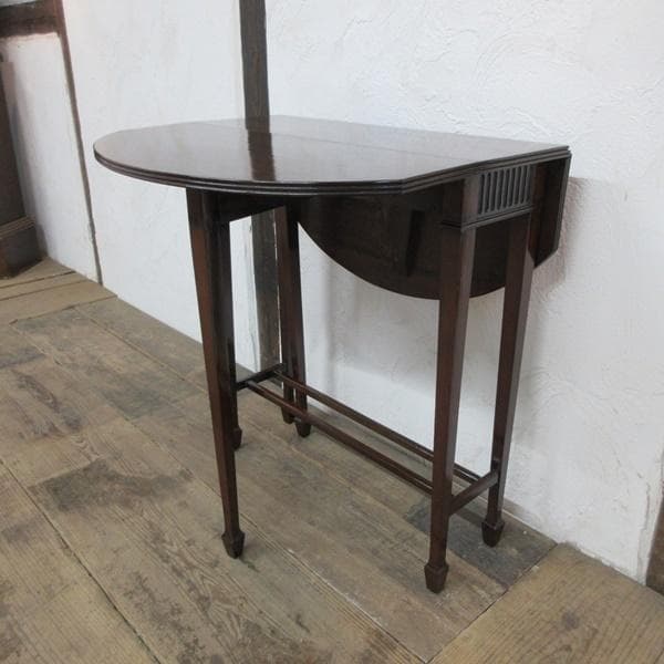 イギリス製 アンティーク 家具 サザーランドテーブル サイドテーブル 6148e