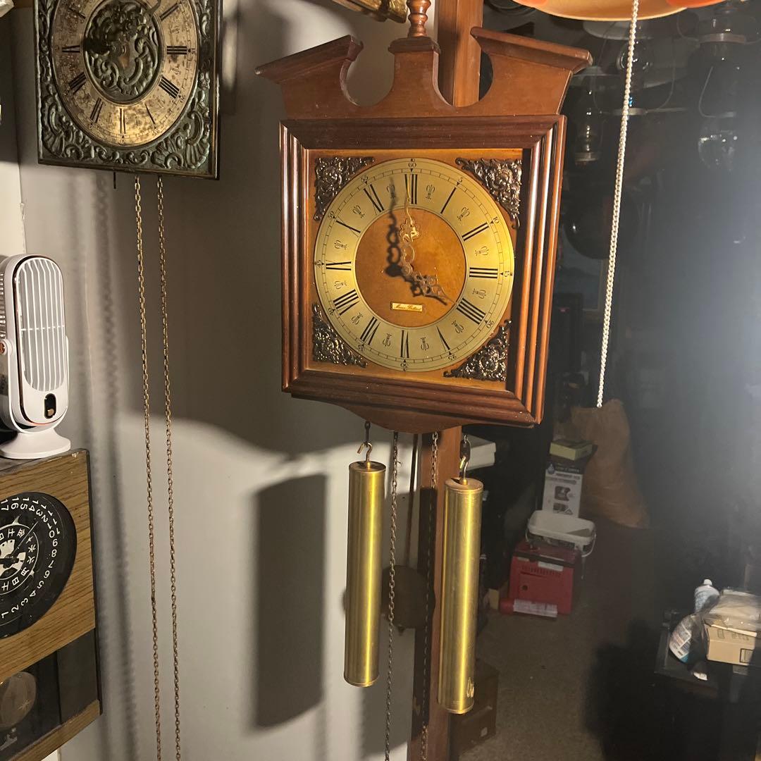 Kikiです ミブラン錘式振り子時計、ミブラン錘時計 重鎮式時計