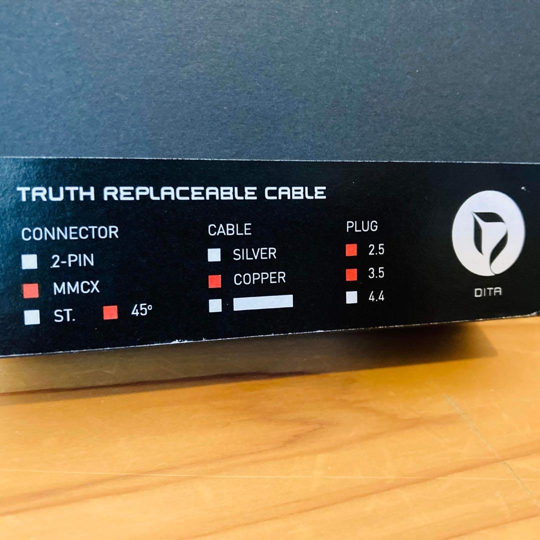 Dita Truth 代替ケーブル