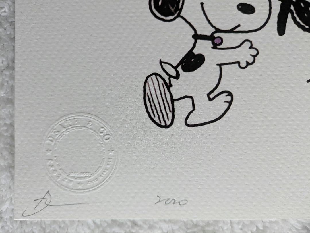 【額装セット】【DEATH NYC】SNOOPY＆FAMILY