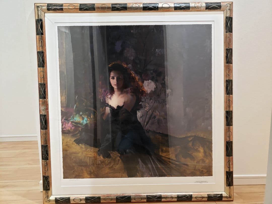 リャド　版画　カロリーナ　アミーゴ嬢