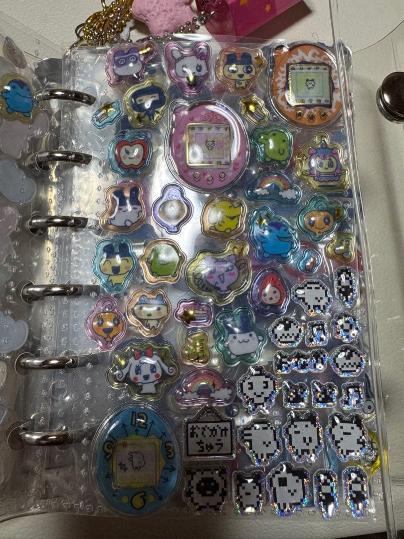 シール帳 完成品 たまごっち ボンボンドロップシール おはじきシール 平成女児