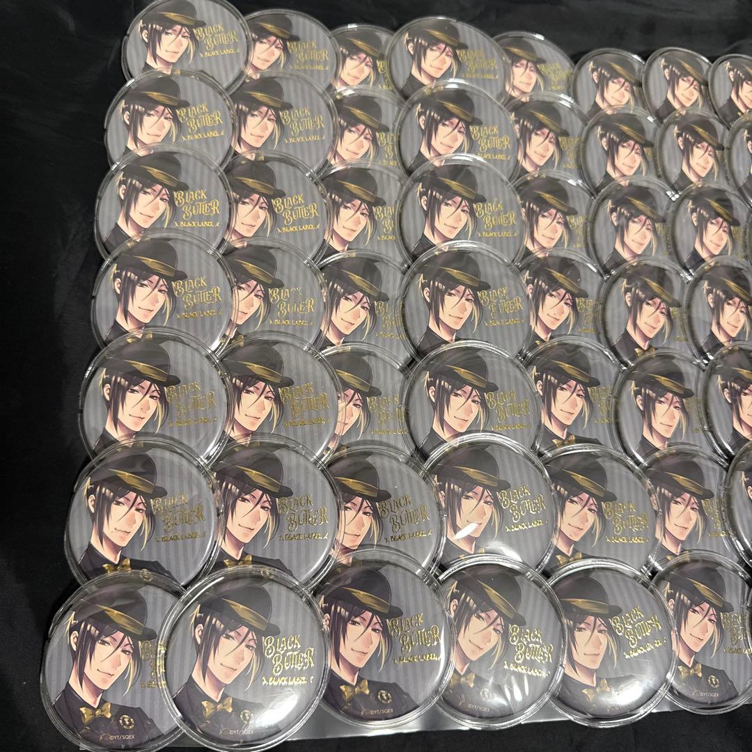 黒執事　ビターラビットカフェ　缶バッジ　67点まとめ売り