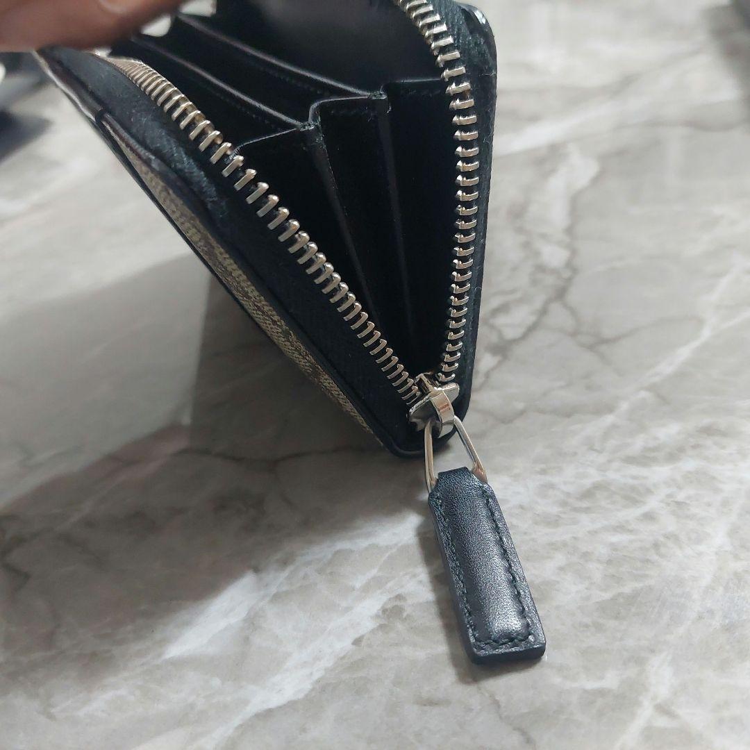 GUCCI GGパターン ケース カードケース ブラック ベージュ