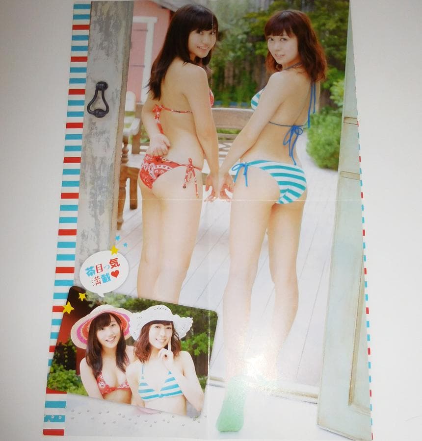 渡辺美優紀 薮下柊 直筆サイン入りチェキ NMB48 AKB48