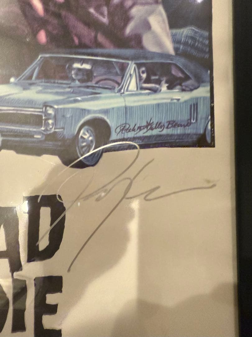 ロッキンジェリービーン　デッド・ドント・ダイ　ポスター　額縁はつきません