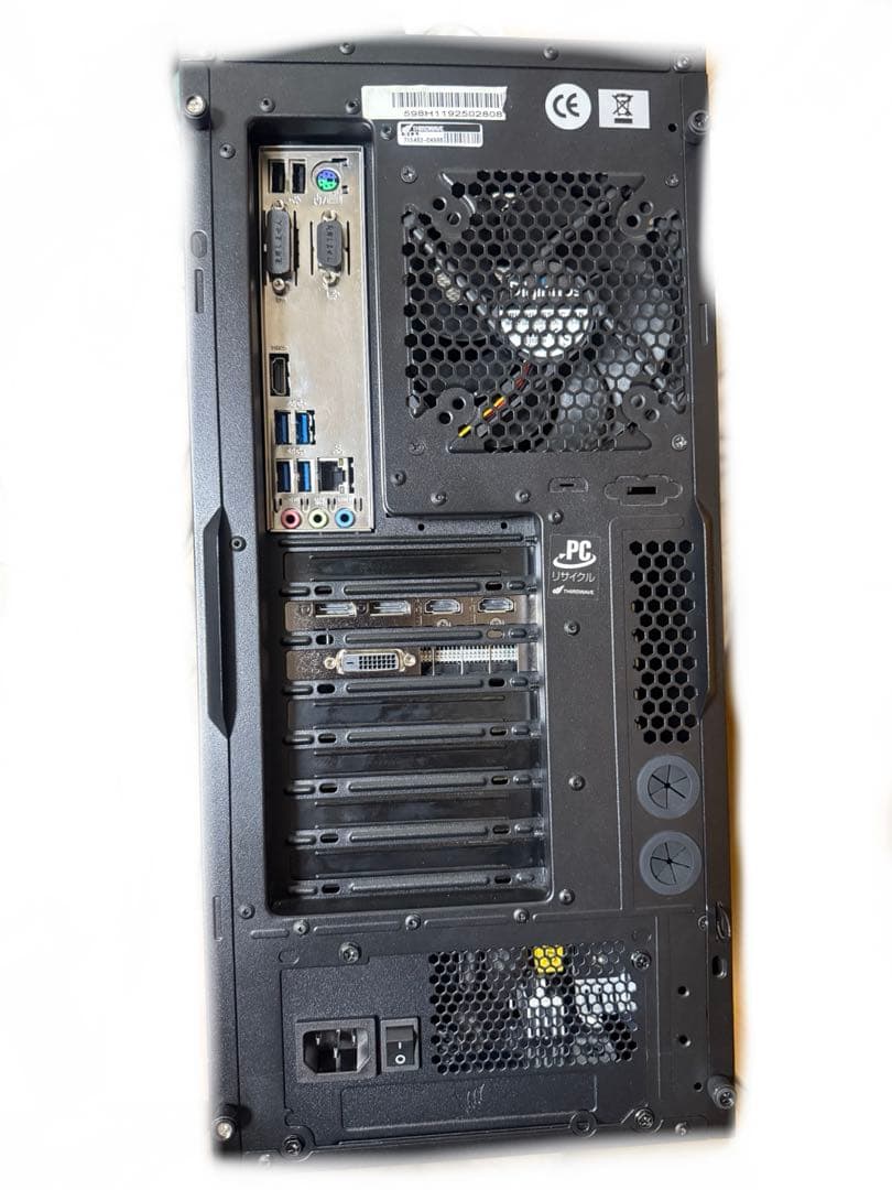 GALLERIA ASUS GTX1060 6GB i5 9400 w11 本体