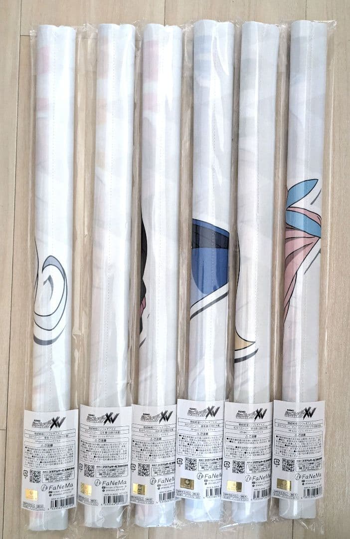 【日焼け】　戦姫絶唱シンフォギアＸＶ　B2タペストリー　日焼け水着　6点セット