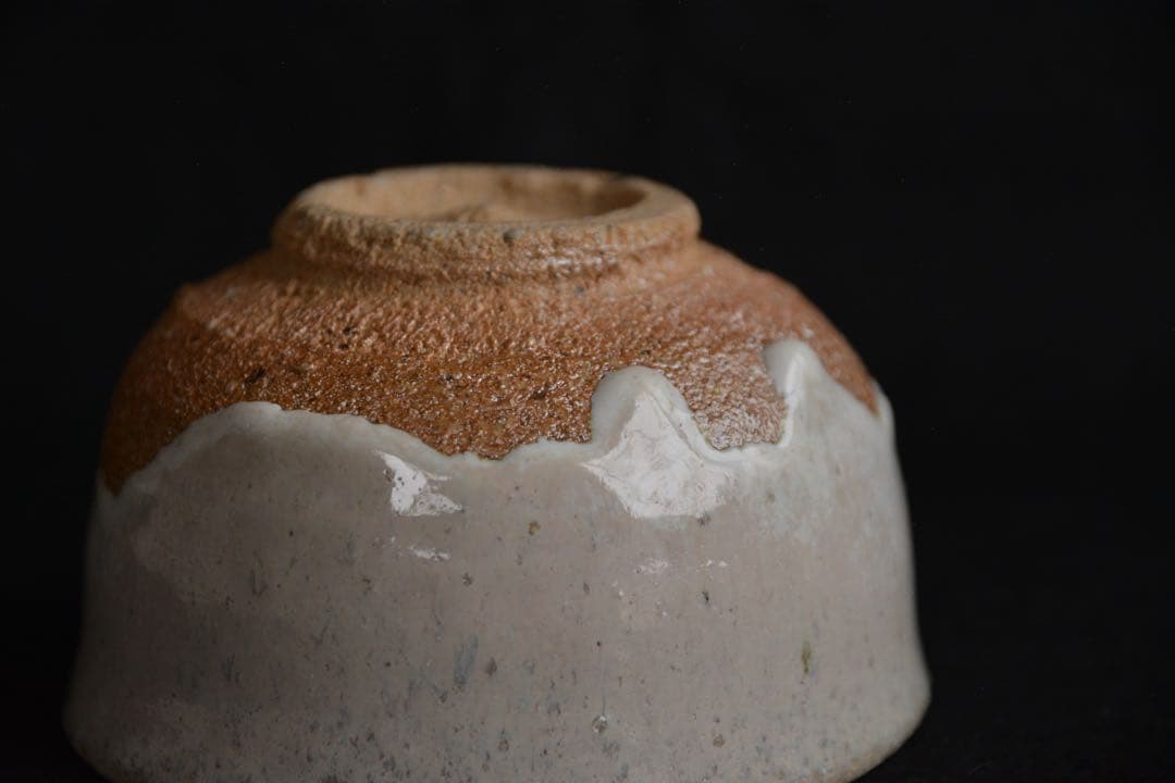 Uu様●【田中佐次郎】斑唐津 茶埦