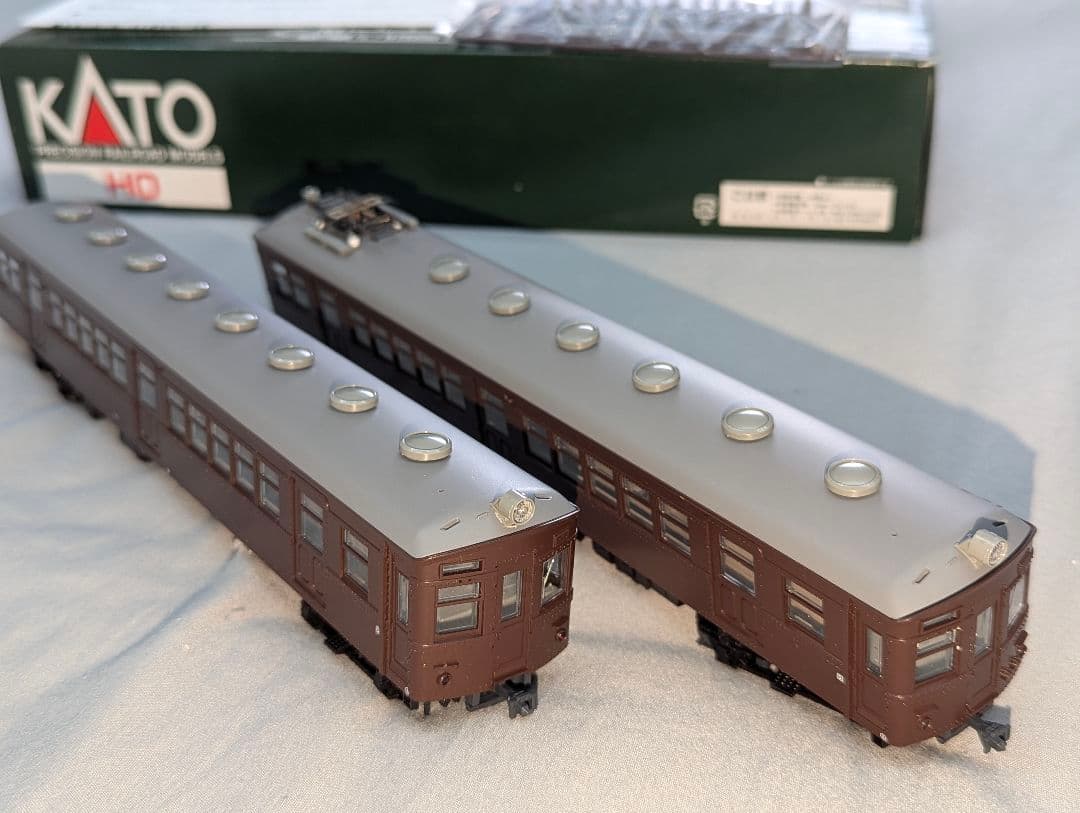 KATO (HO)クモハ41+クハ55 2両セット 3-503 室内灯点灯