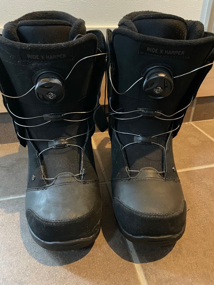 RIDE X HARPER スノーボードブーツ ブラック　24.5㎝