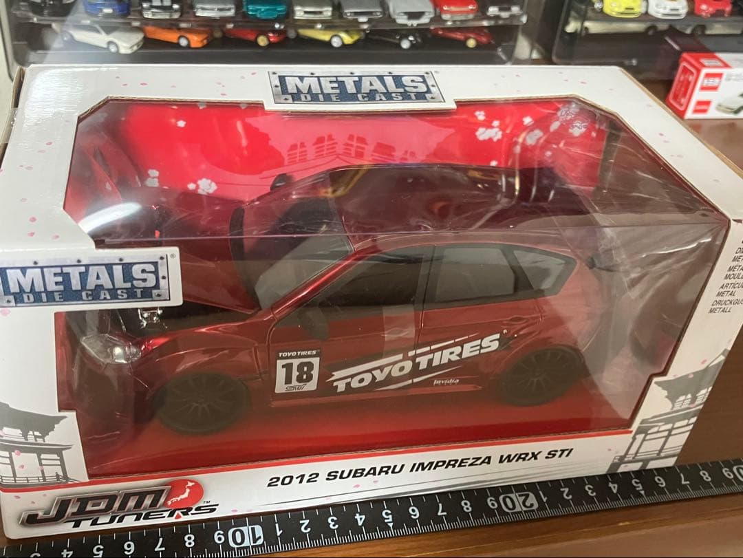 ミニカー JDM TUNERS 2012 SUBARU IMPREZA WRX STI