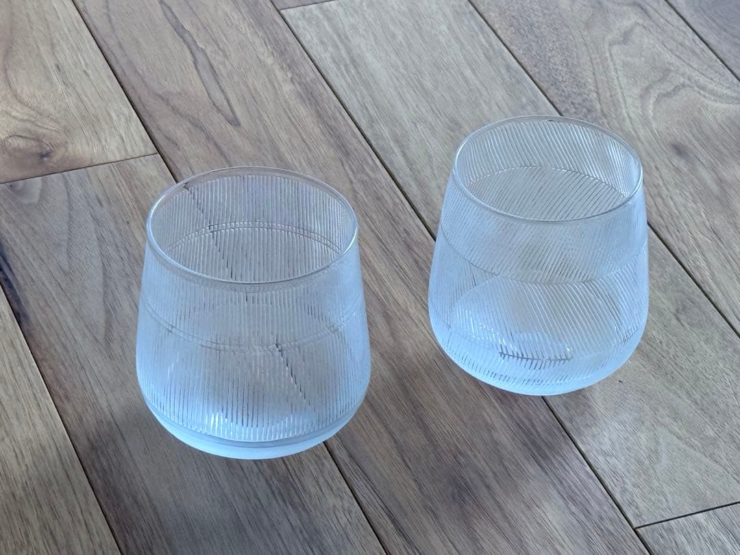 新田佳子 グラス 2杯セット