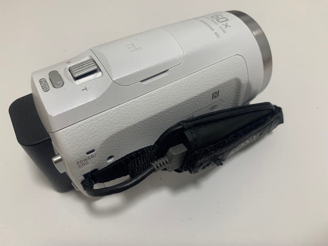 ＊美品＊　SONY HDR-CX675 ホワイト　ビデオカメラ本体　早い者勝ち！