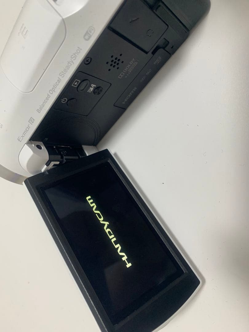 ＊美品＊　SONY HDR-CX675 ホワイト　ビデオカメラ本体　早い者勝ち！