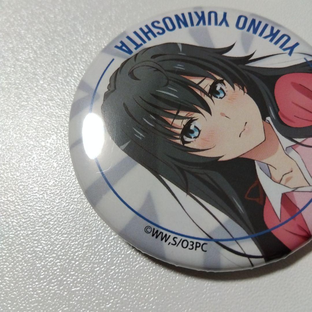 【俺ガイル】雪ノ下雪乃 コミケ テニスウェア 缶バッジ