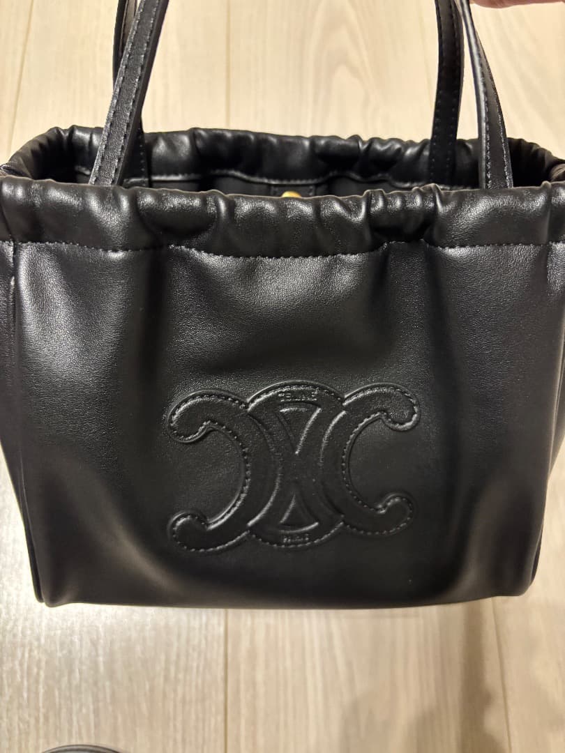 ブラック ミニバッグ 合成皮革