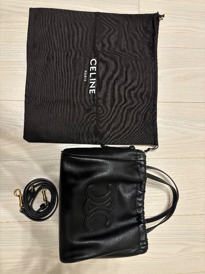 ブラック ミニバッグ 合成皮革