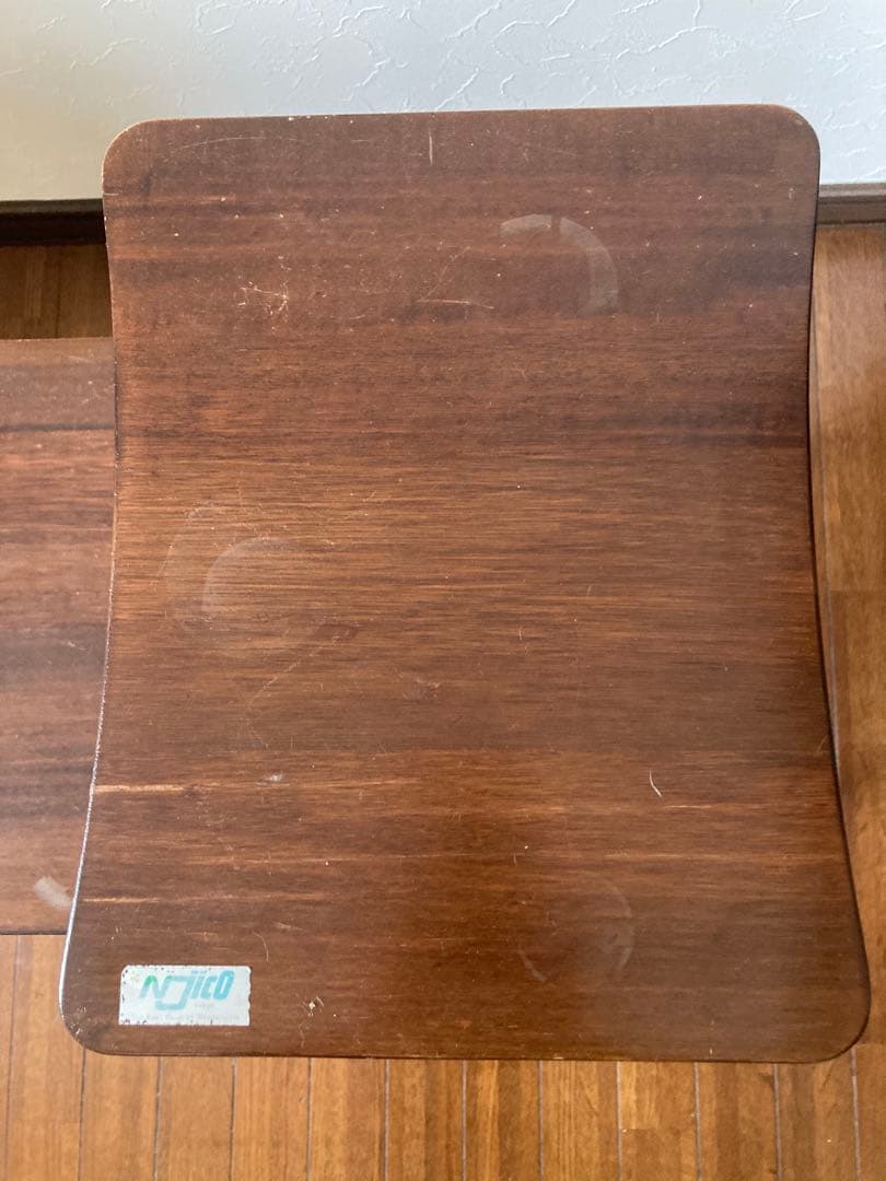 昭和レトロ　Najiko ナジコ　木製三段棚ラック ビンテージ