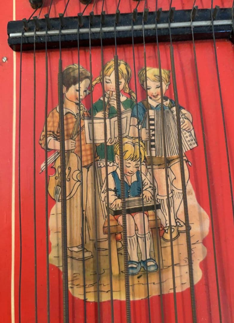 チター・ツィター・箱型ハープ・ドイツ・ビンテージ・アンティーク