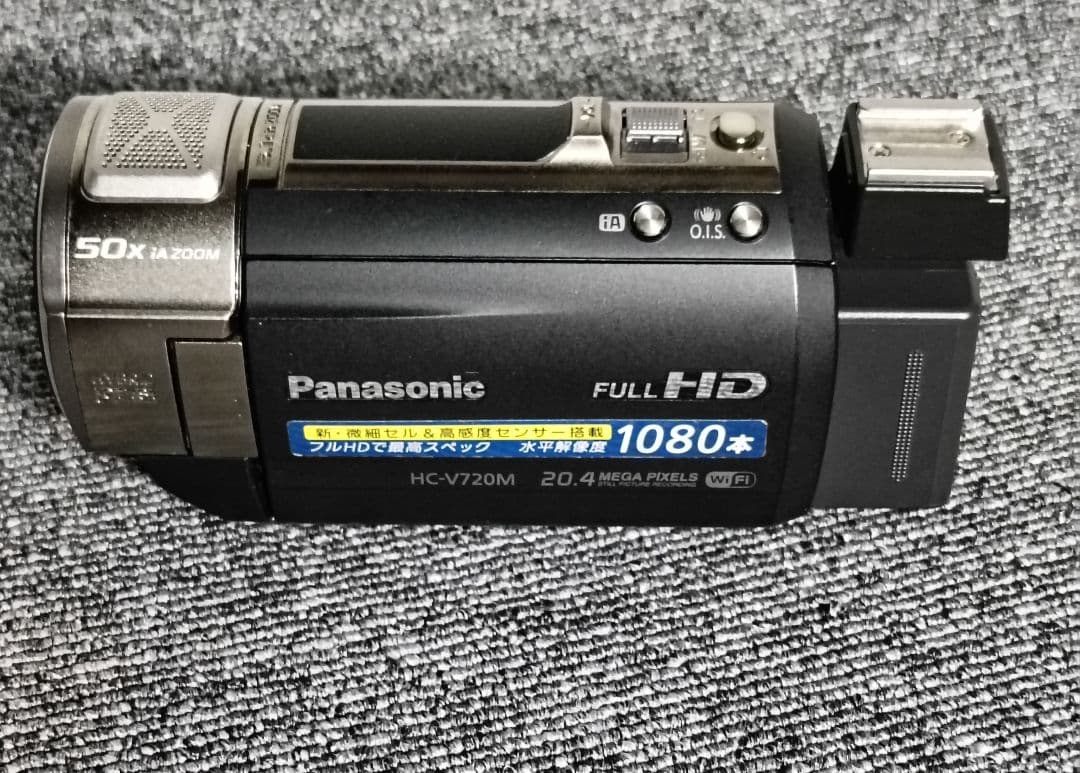 Panasonic HC-V720M ビデオカメラ 本体美品です！SDカード付き